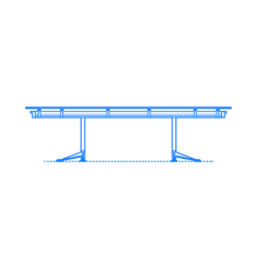 Furniture Conference Table Burdick Group Tables Oval Svg Line Art, Free Vectors File